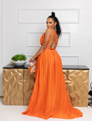 Goddess Sunset maxi dress