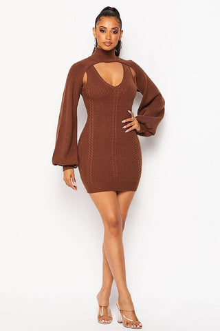 GABBY 2 PIECE SWEATER DRESS